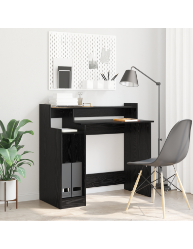 Scrivania Rovere Nero 97 x 45 x 90 cm Legno multistrato