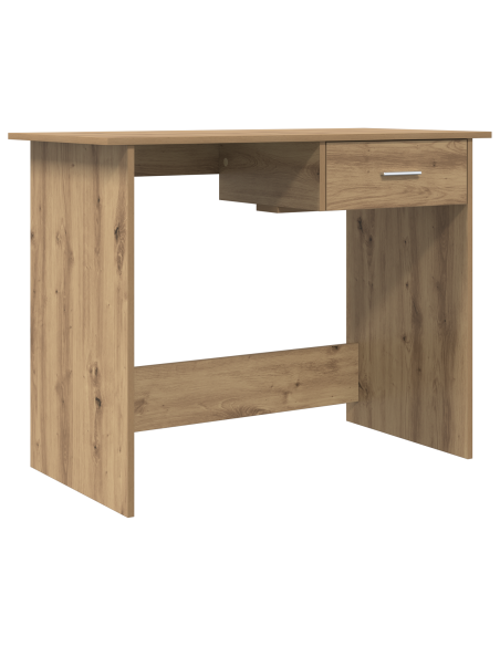 Scrivania rovere artigianale 100 x 50 x 76 cm Legno multistrato