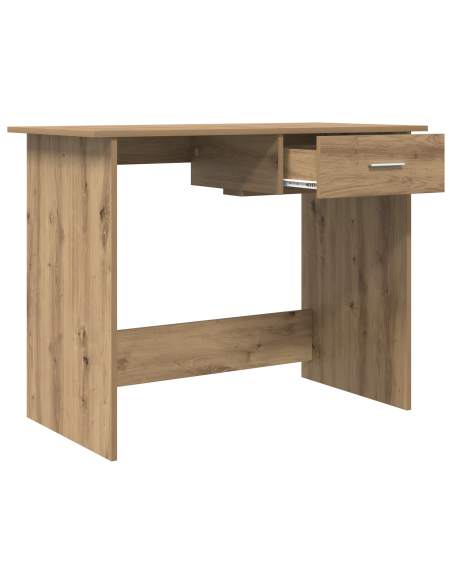 Scrivania rovere artigianale 100 x 50 x 76 cm Legno multistrato