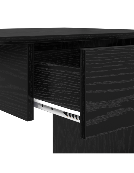 Scrivania Rovere nero 100 x 50 x 76 cm Legno multistrato