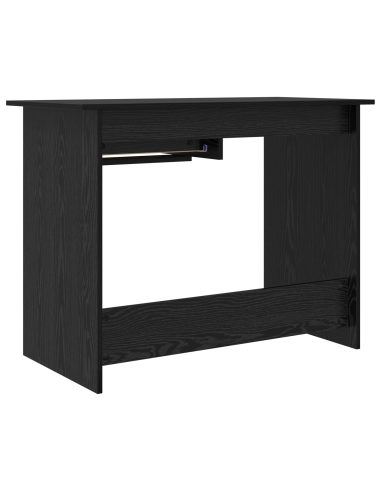 Scrivania Rovere Nero 100 x 50 x 76 cm Legno multistrato