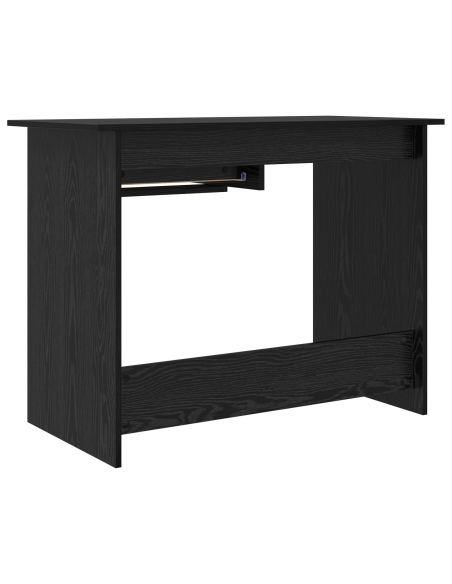 Scrivania Rovere nero 100 x 50 x 76 cm Legno multistrato