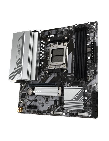 GIGABYTE B650M GAMING PLUS WIFI Scheda madre - CPU AMD Ryzen 9000, VRM a 5+2+2 fasi, fino a 8000 MHz DDR5, 2xPCIe 4.0 M.2, LAN 2