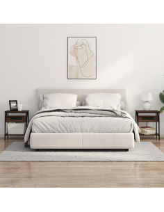 Armadio da Notte 2 pcs Rovere Marrone 38 x 30 x 48 cm