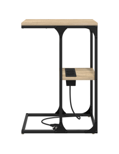 Armadio da Notte Rovere Sonoma 41,5 x 26 x 60,5 cm 2