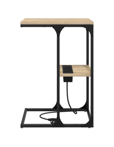 Armadio da Notte Rovere Sonoma 41,5 x 26 x 60,5 cm