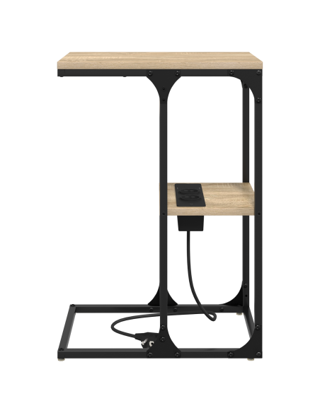 Armadio da Notte Rovere Sonoma 41,5 x 26 x 60,5 cm