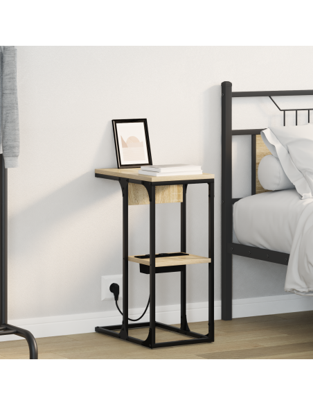 Armadio da Notte Rovere Sonoma 41,5 x 26 x 60,5 cm