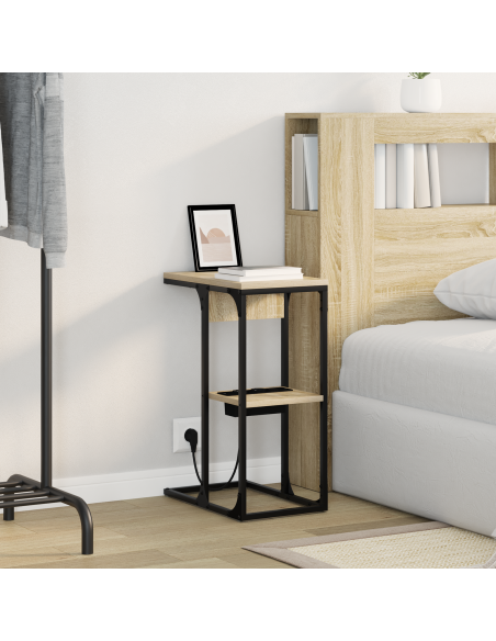 Armadio da Notte Rovere Sonoma 41,5 x 26 x 60,5 cm