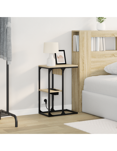 Comodino Rovere Sonoma 41.5 x 26 x 60.5 cm Legno multistrato