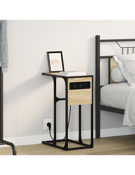 Armadio da Notte Rovere Sonoma 41,5 x 26 x 60,5 cm