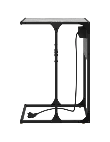 Armadio da Notte Grigio Sonoma 41,5 x 26 x 60,5 cm