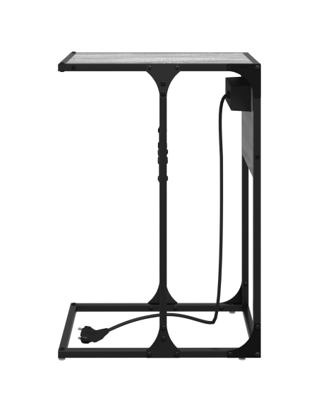 Armadio da Notte Grigio Sonoma 41,5 x 26 x 60,5 cm