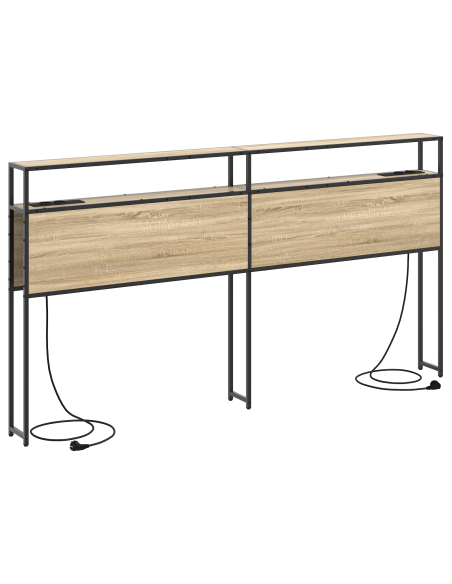 Testata contenitore Rovere Sonoma 180 cm Legno multistrato