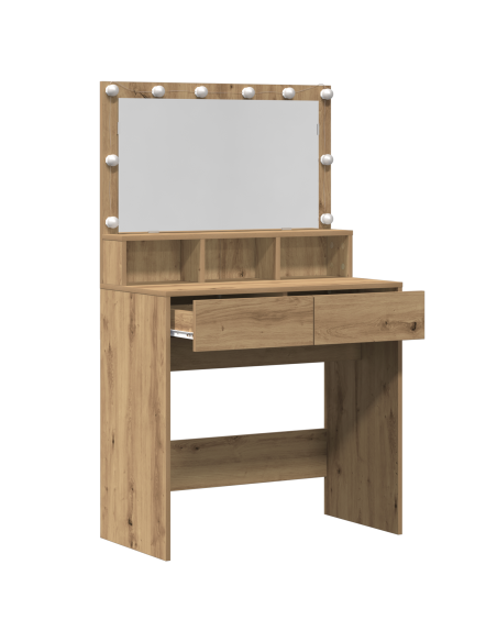 Tavolo da Trucco Rovere artigianale 80 x 41 x 134,5 cm