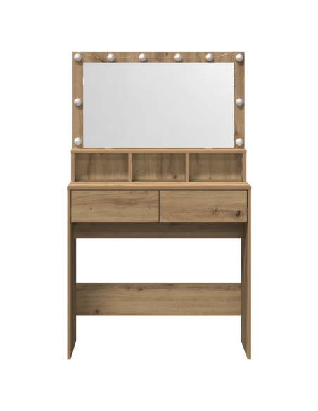 Tavolo da Trucco Rovere artigianale 80 x 41 x 134,5 cm