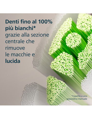 Philips HX6062/87 2x Testinebianche per spazzolino sonico