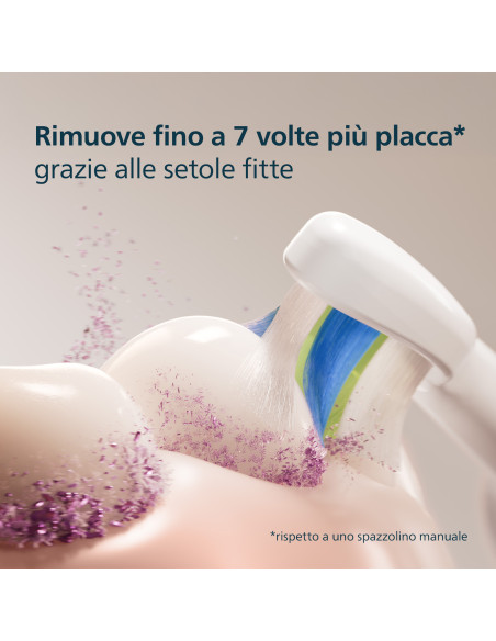 Philips HX6062/87 2x Testinebianche per spazzolino sonico