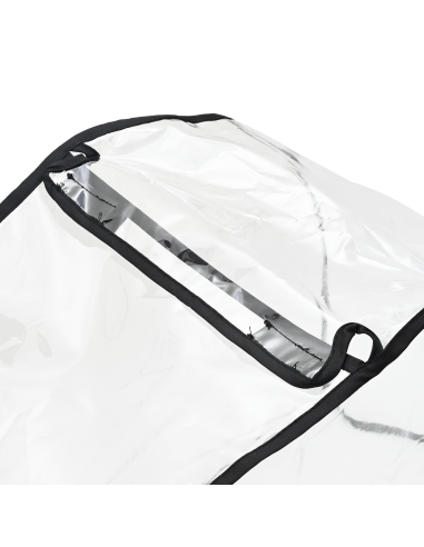 Copertura per carrozzina per animali Trasparente