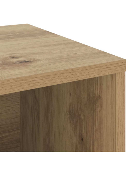 Panca per scarpe rovere artigianale 103 x 30 x 55 cm