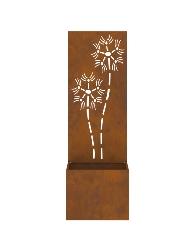 Schermo per privacy in giardino Ruggine 50 x 32 x 150 cm