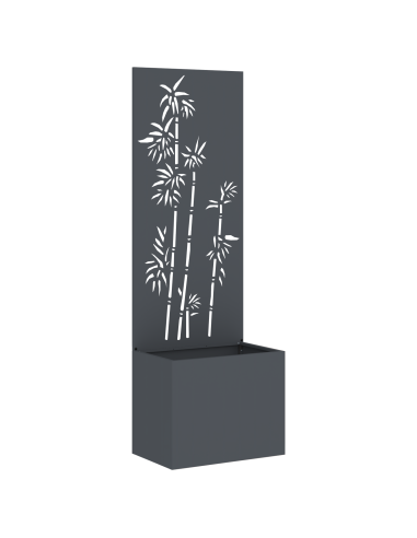 Schermo per privacy in giardino Antracite 50 x 32 x 150 cm