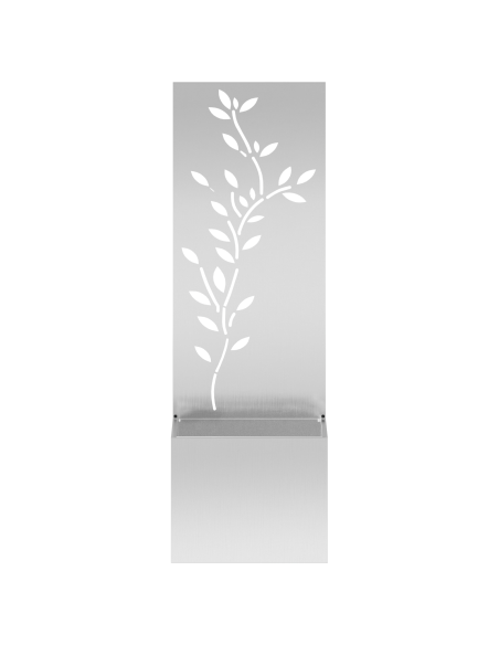 Schermo per privacy in giardino Argento 50 x 32 x 150 cm