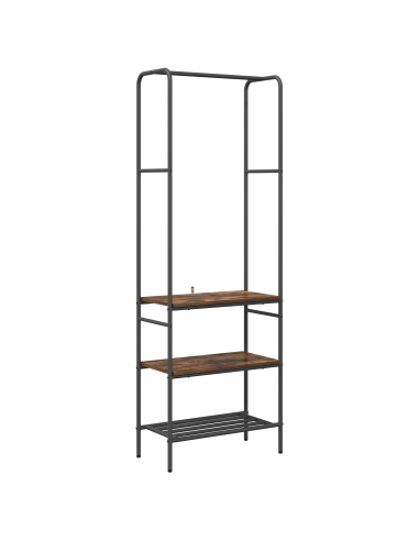 Stendibiancheria Rovere fumé 60 x 30 x 171 cm Legno multistrato