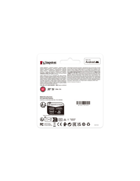 Kingston Technology 128GB SDXC Canvas Select Plus Gen3 150MB/s C10 UHS-I U1 V10