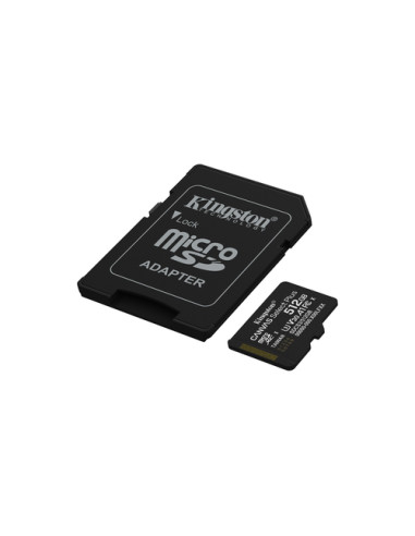 Kingston Technology 512GB microSDXC Canvas Select Plus Gen3 150MB/s A1 (Adattatore SD incluso)