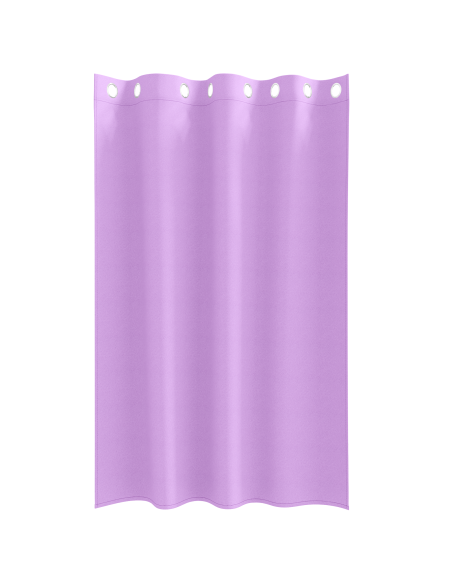 Tende Blackout con Anelli 2 pcs Viola 175 x 140 cm Poliestere