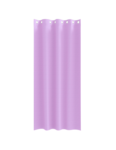 Tende Blackout con Anelli 2 pcs Viola 225 x 140 cm Poliestere