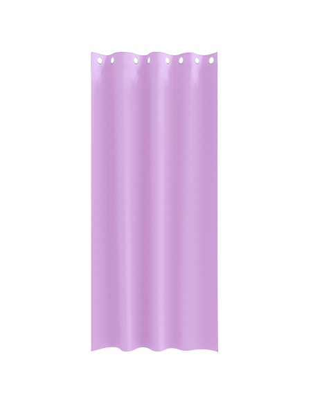 Tende Blackout con Anelli 2 pcs Viola 225 x 140 cm Poliestere