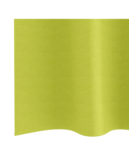 Tende Blackout con Anelli 2 pcs Verde 140 x 140 cm Poliestere