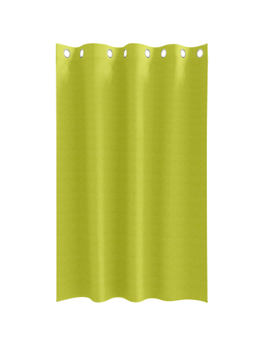 Tende Blackout con Anelli 2 pcs Verde 175 x 140 cm Poliestere