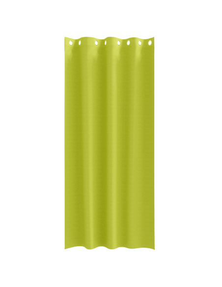 Tende Blackout con Anelli 2 pcs Verde 225 x 140 cm Poliestere
