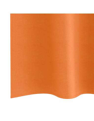 Tende Blackout con Anelli 2 pcs Arancione Vivo 140 x 140 cm
