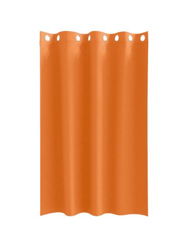 Tende Blackout con Anelli 2 pcs Arancione Vivo 175 x 140 cm
