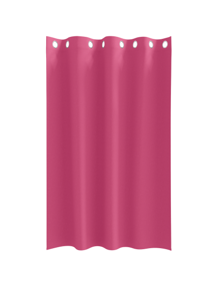 Tende con tende 2 pcs Rosa Vivo 175 x 140 cm Poliestere