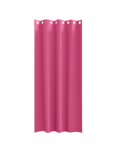 Tende Blackout con Anelli 2 pcs Rosa Vivo 260 x 140 cm