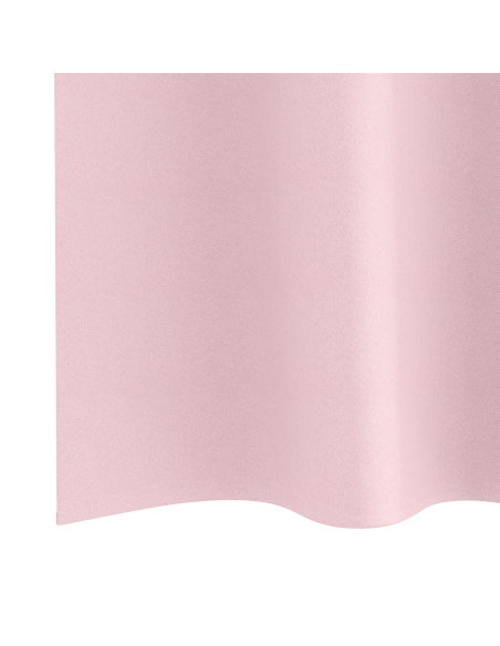 Tende con tende 2 pcs Rosa Baby 260 x 140 cm Poliestere