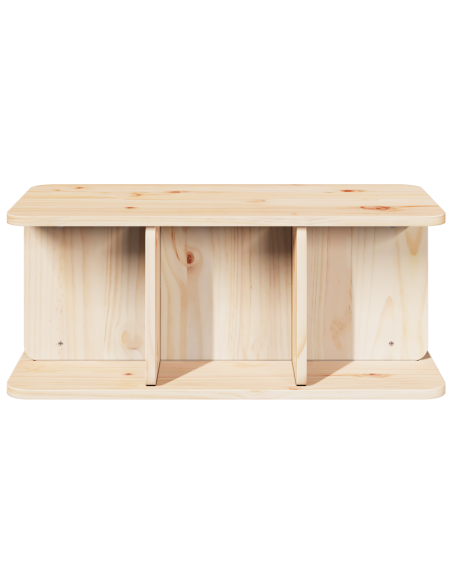 Tavolino da salotto Naturale 80 x 39.5 x 33.5 cm