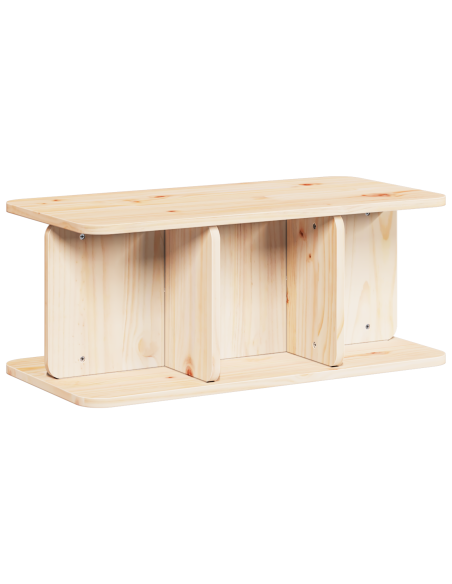 Tavolino da salotto Naturale 80 x 39.5 x 33.5 cm