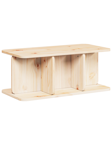 Tavolino da salotto Naturale 80 x 39.5 x 33.5 cm