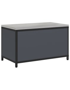 Stoccaggio in cucina Antracite 60 x 50 x 92 cm Acciaio 2