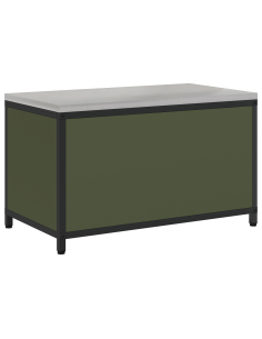 Stoccaggio in cucina Verde oliva 60 x 50 x 92 cm Acciaio 2