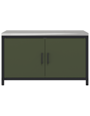 Stoccaggio in cucina Verde oliva 60 x 50 x 92 cm Acciaio