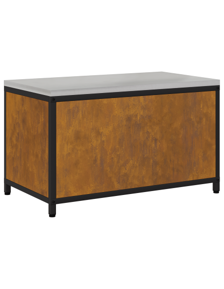 Stoccaggio in cucina con porta Ruggine 60 x 50 x 92 cm Acciaio