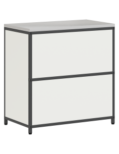 Stoccaggio in cucina con porta Bianco 60 x 50 x 92 cm Acciaio 2