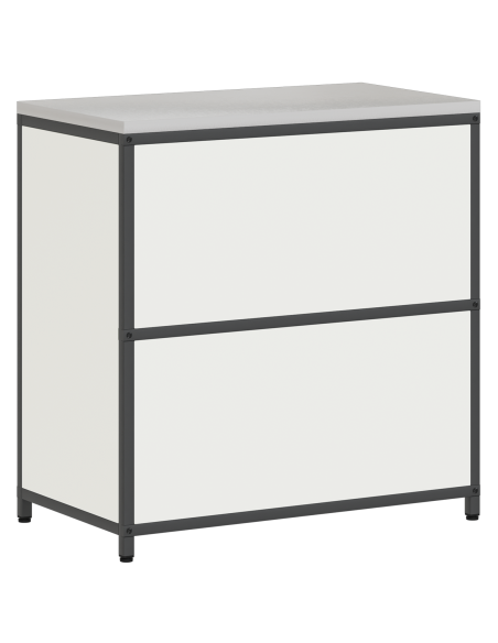 Stoccaggio in cucina con porta Bianco 60 x 50 x 92 cm Acciaio